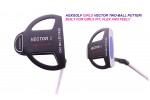 GIRLS AGXGOLF VECTOR SERIES "TWO-BALL PUTTER": RIGHT HAND: AVAILABLE IN TEEN, TWEEN AND TALL LENGTHS